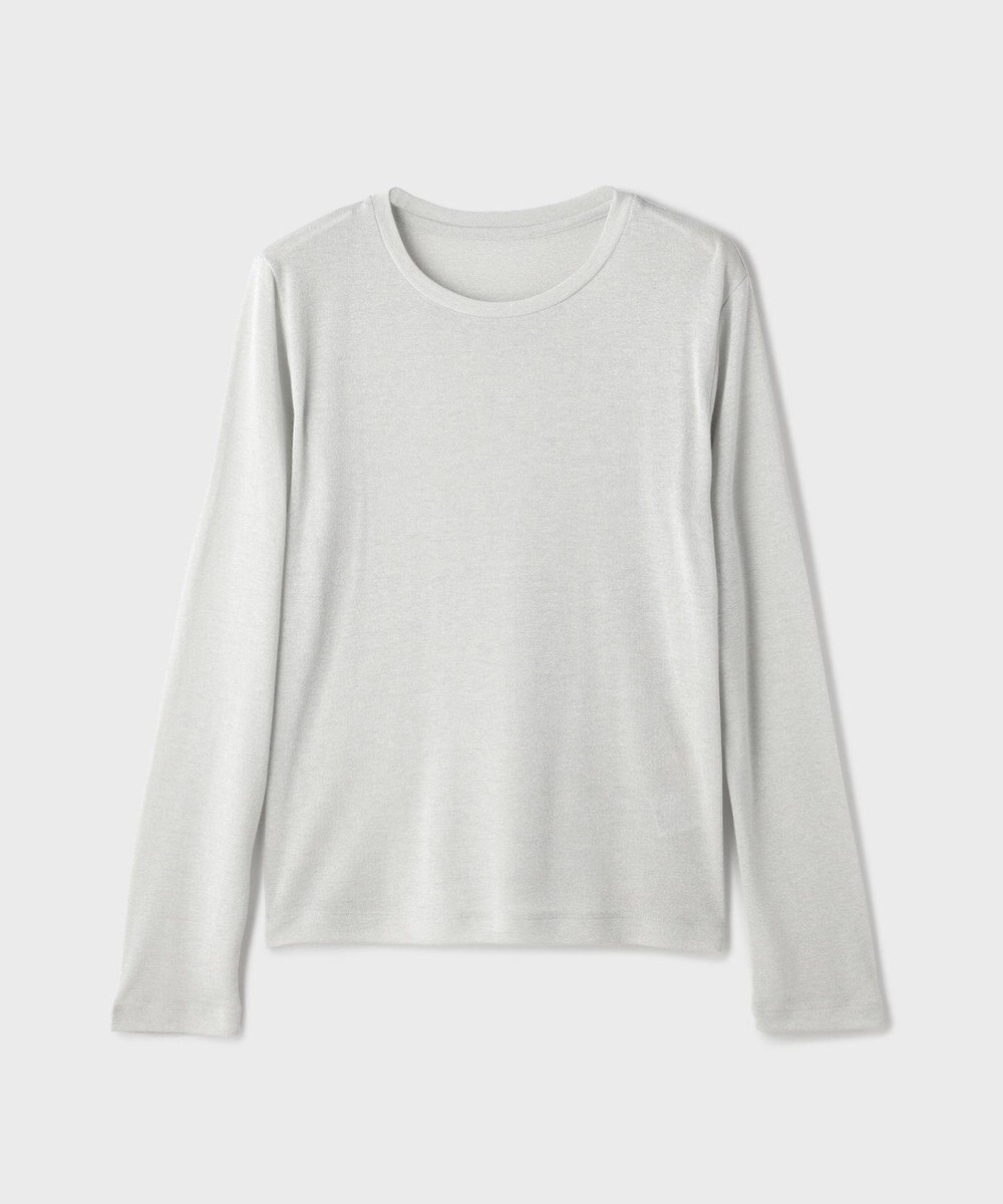 GRACE CONTINENTAL ラメクルーカットトップ 