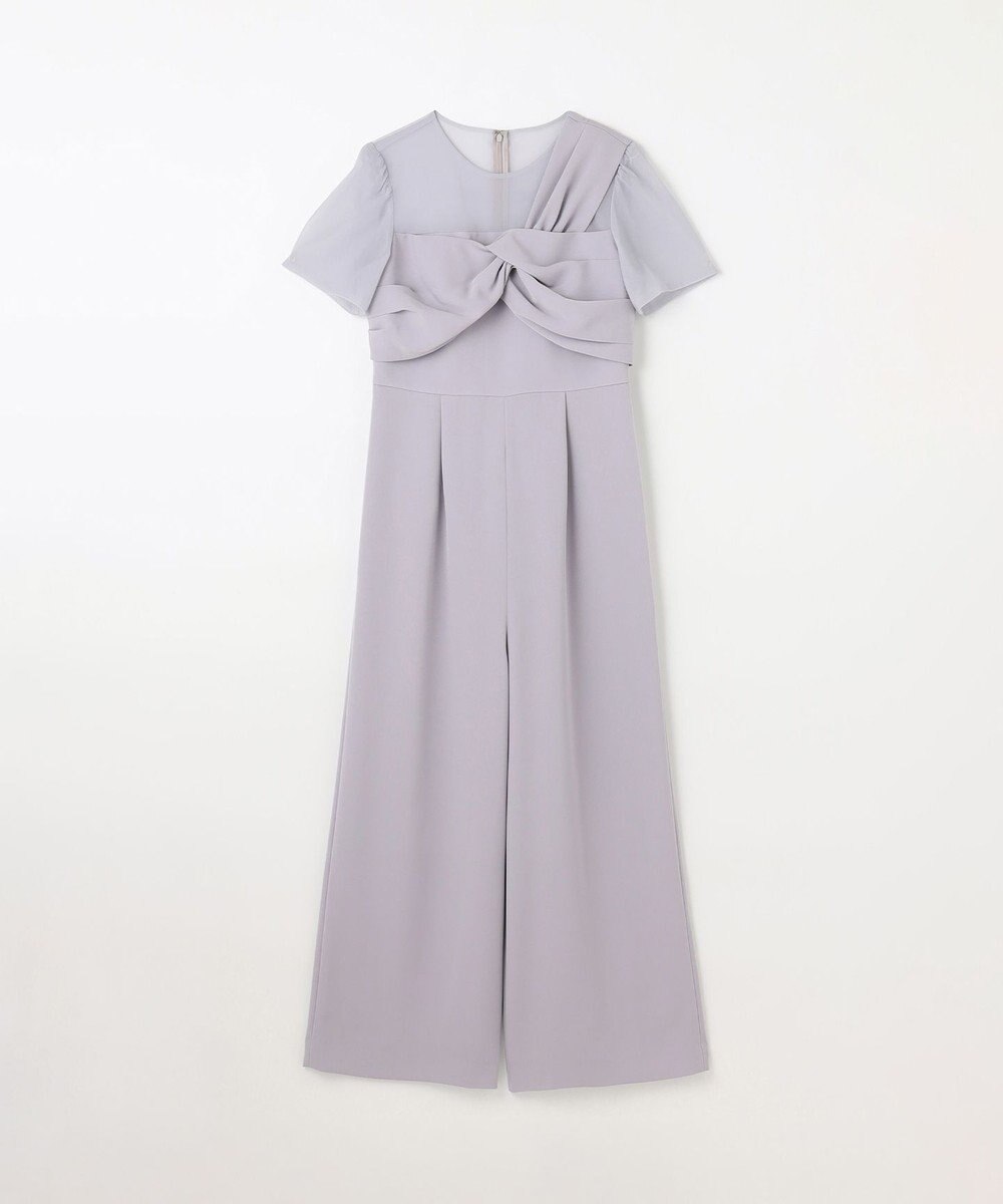 GRACE CONTINENTAL ドレープリボンサロペット 