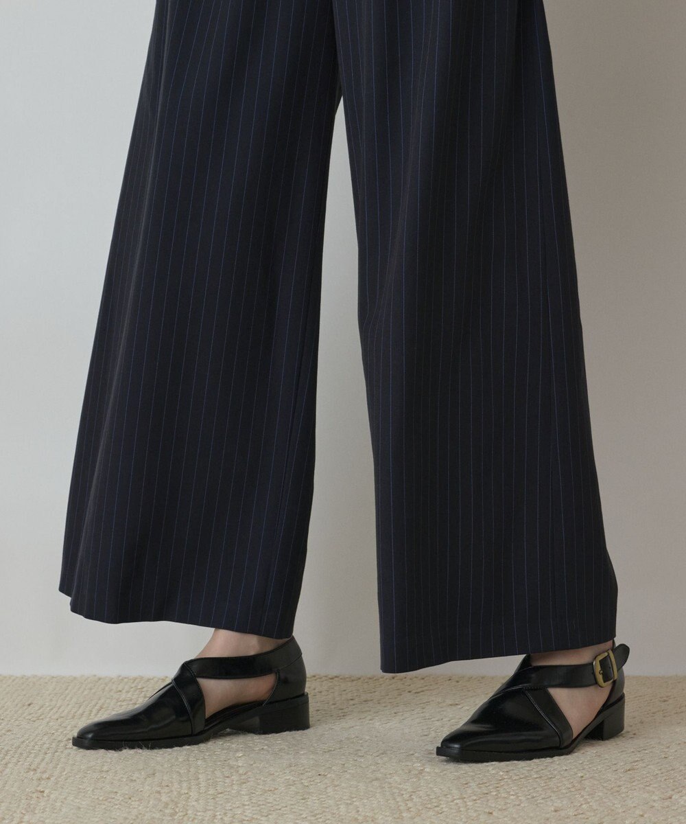 GRACE CONTINENTAL タックワイドパンツ 