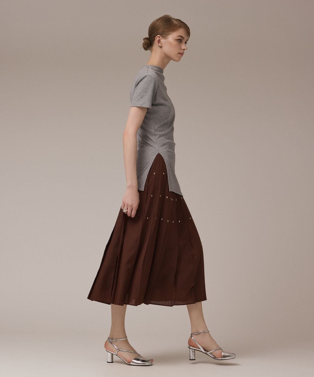 GRACE CONTINENTAL メタルホットフィットスカート 