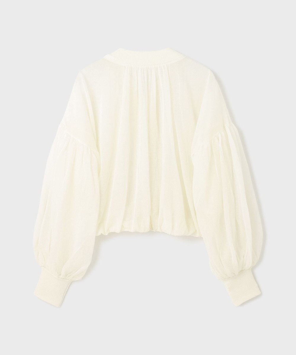 GRACE CONTINENTAL シアーニットバルーンジャケット 