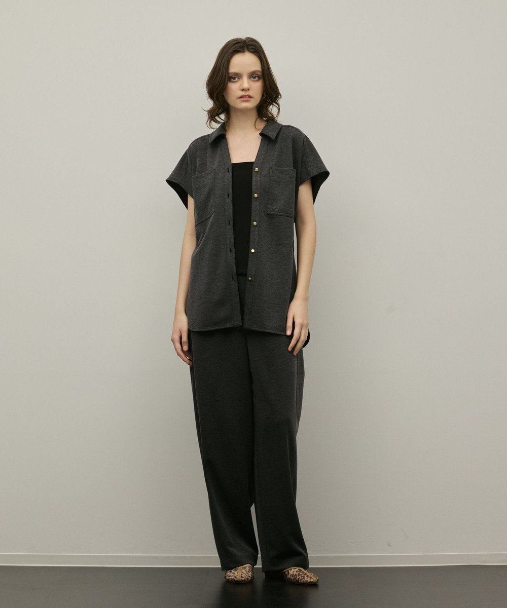 GRACE CONTINENTAL ジャージワークシャツ 