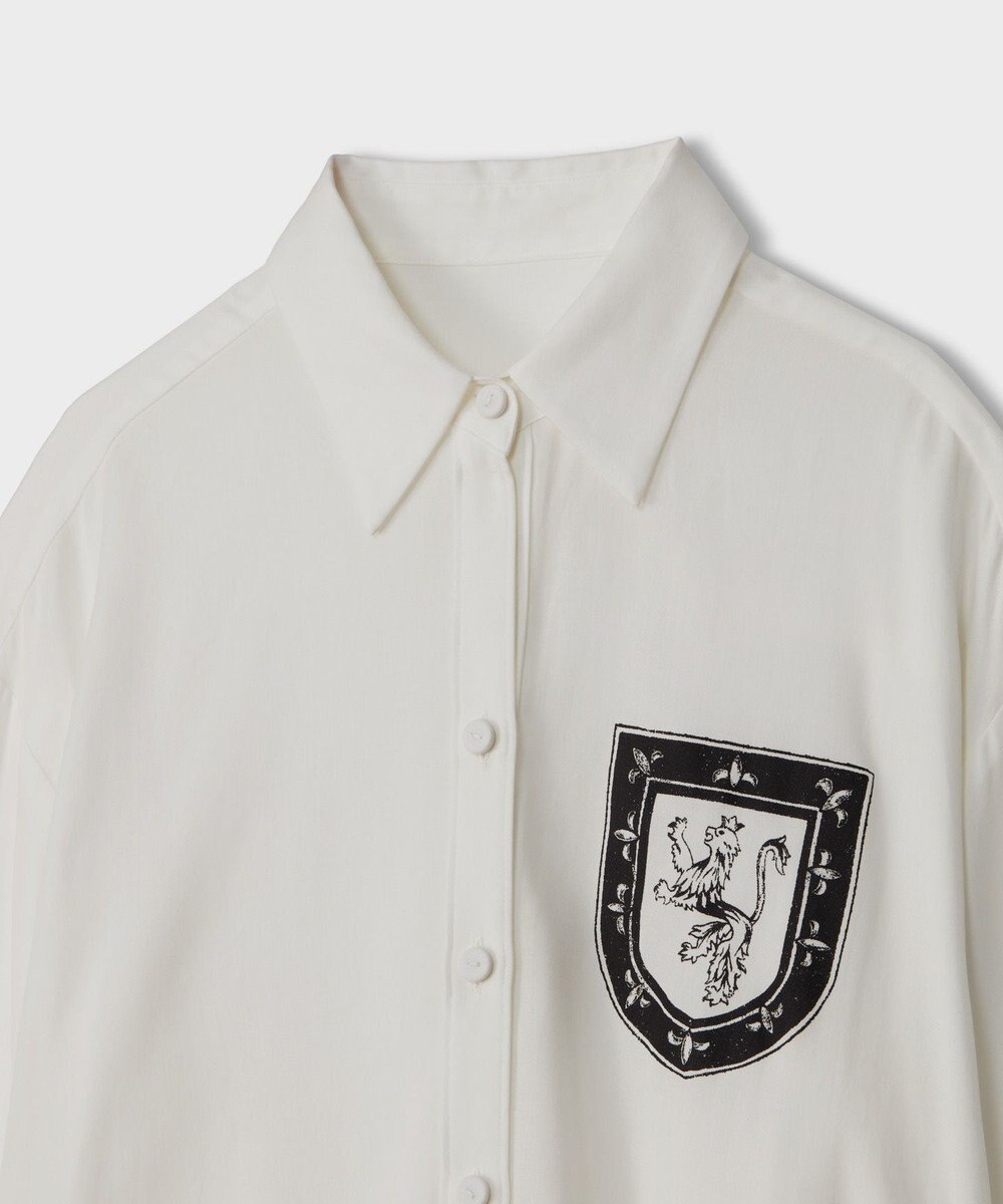 GRACE CONTINENTAL ダブルジョーゼットシャツ 