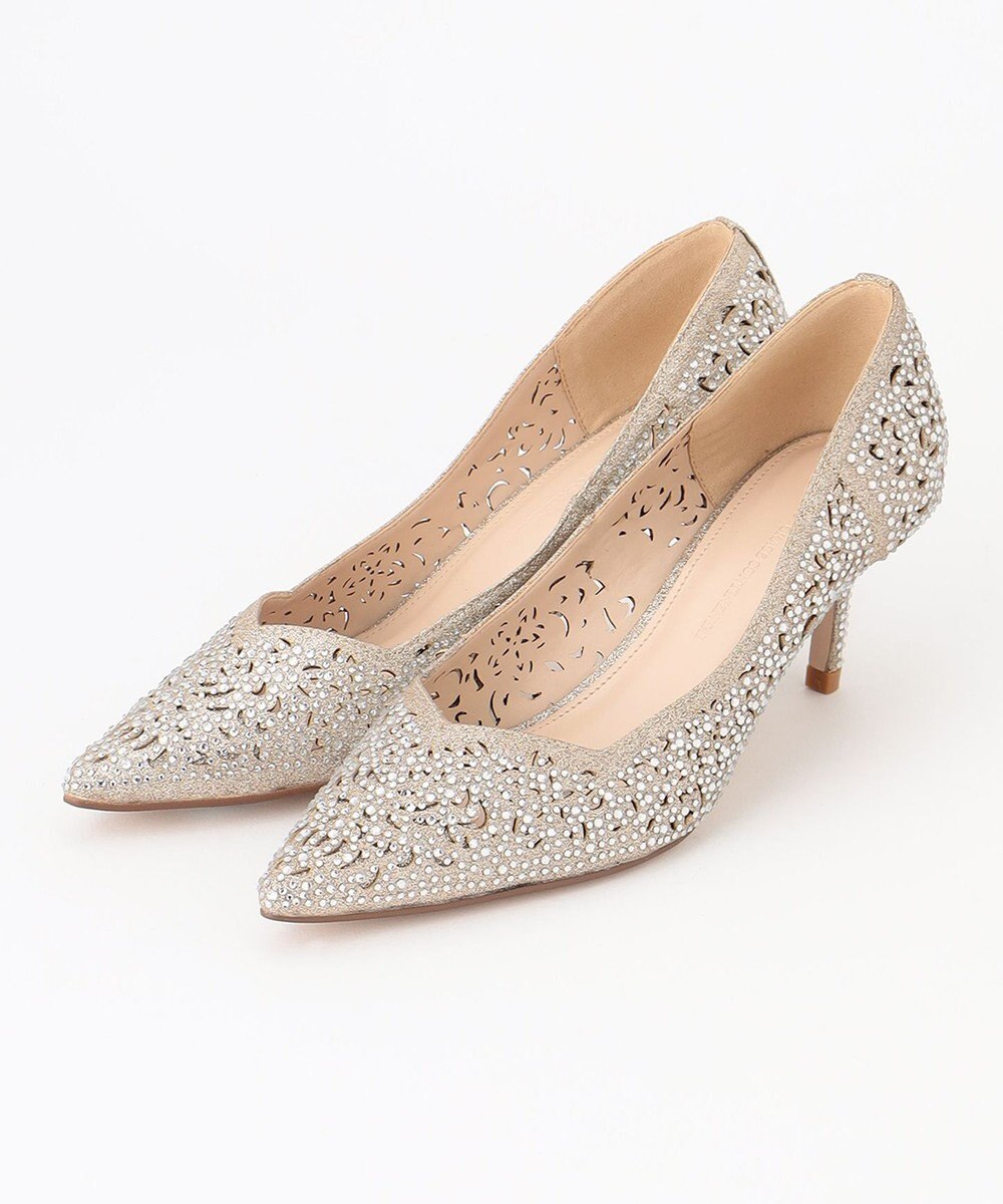 Chic mule Pointed  toe Low heel 2cm  Silver glitter Shoes Womens Shoes Slip Ons Pointed Toe Flats 