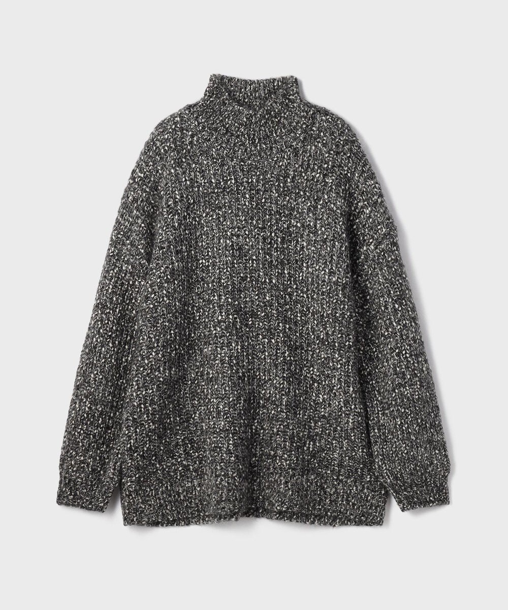 GRACE CONTINENTAL フリンジケープニットトップ 