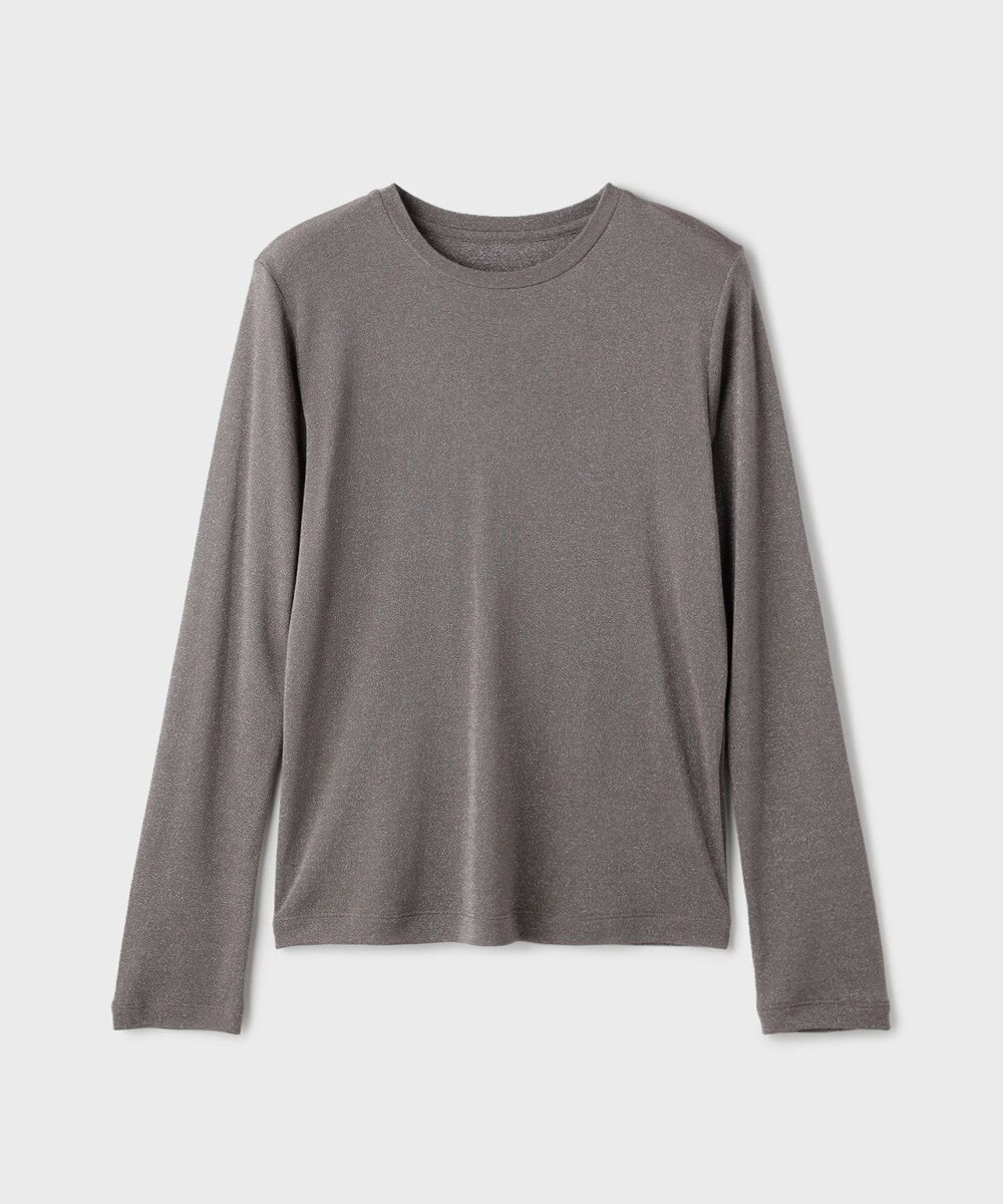 GRACE CONTINENTAL ラメクルーカットトップ 