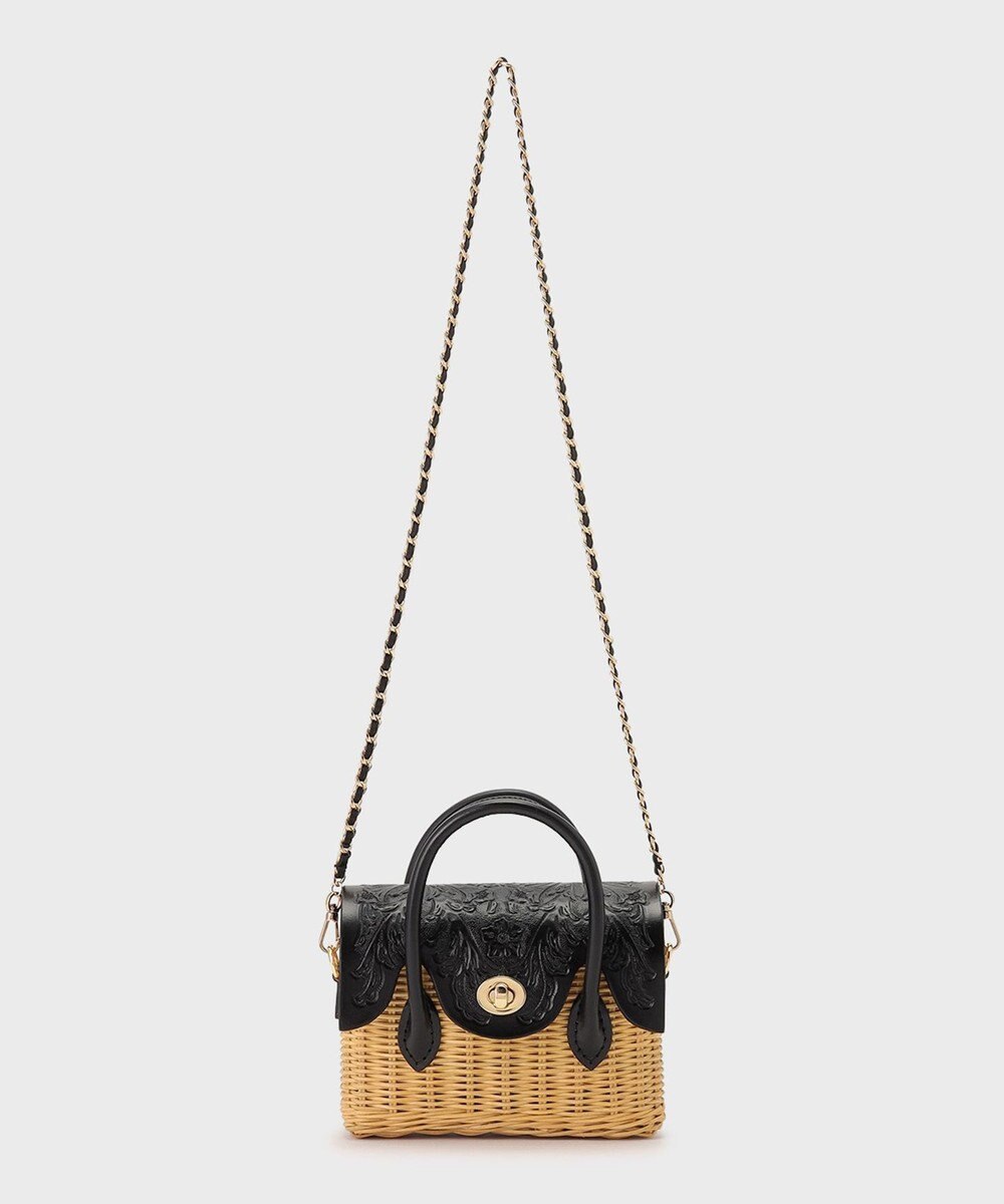 GRACE CONTINENTAL Micro RattanBag 