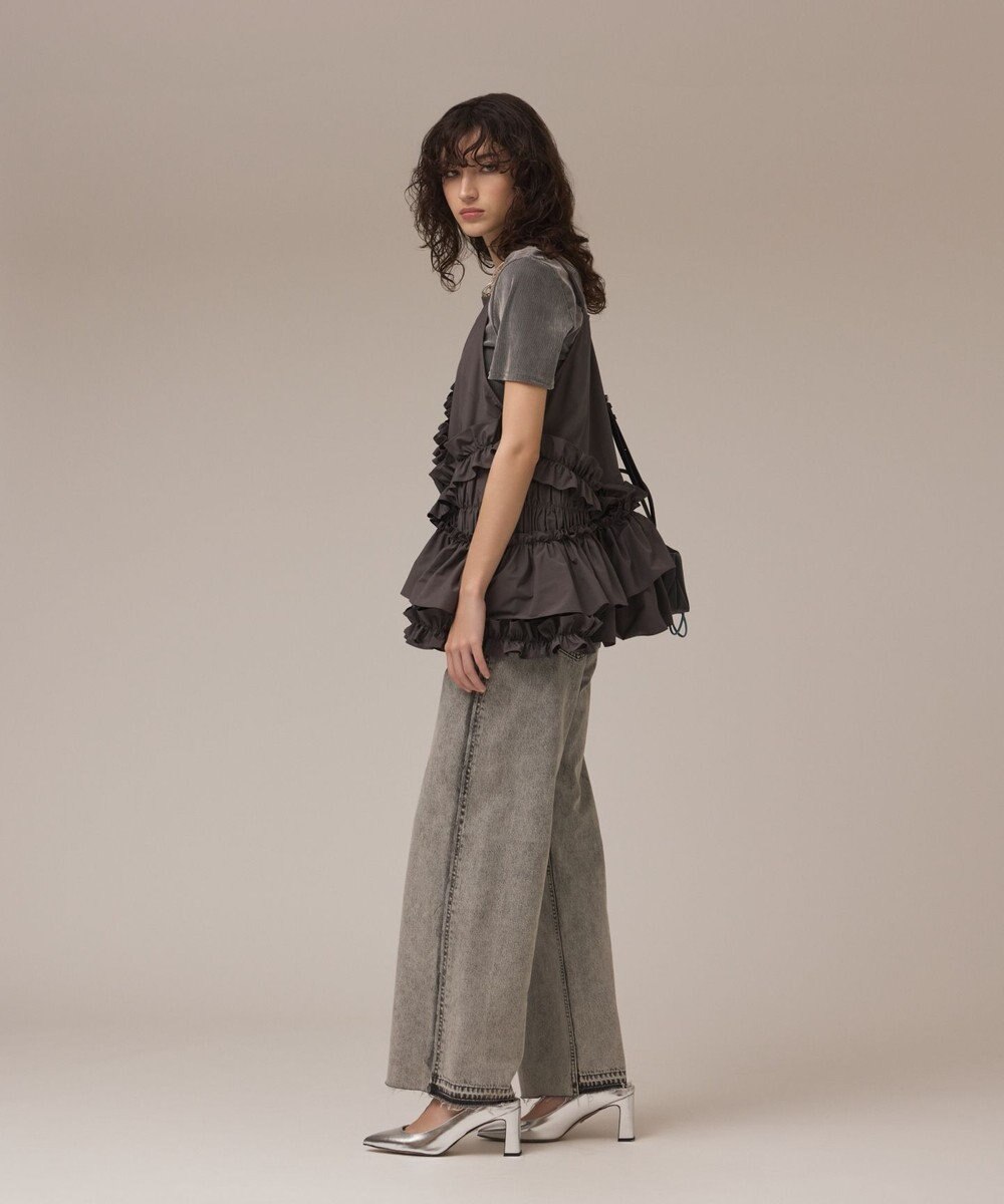 GRACE CONTINENTAL フリルキャミソール 