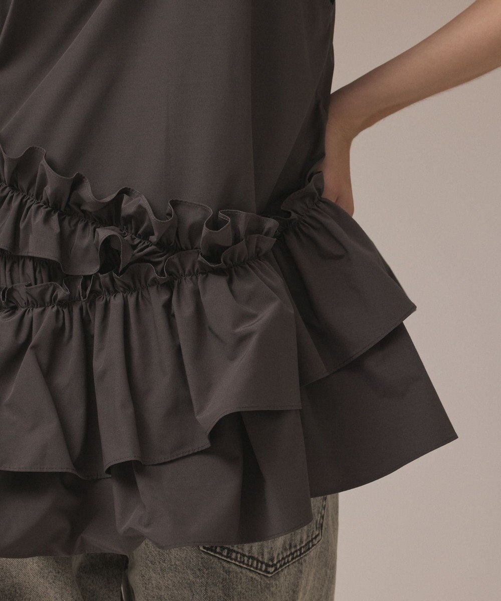 GRACE CONTINENTAL フリルキャミソール 