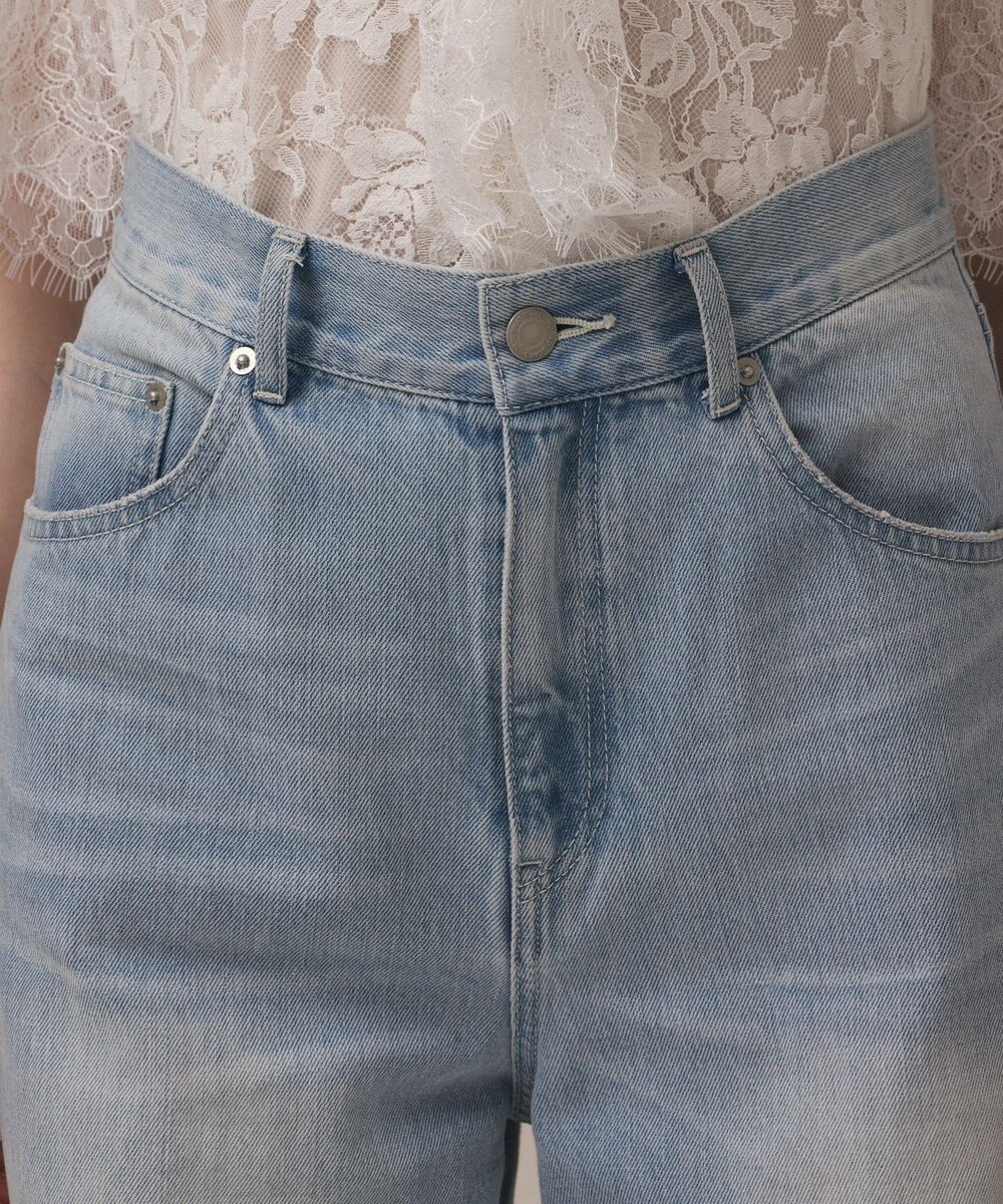 GRACE CONTINENTAL バギーデニムパンツ 