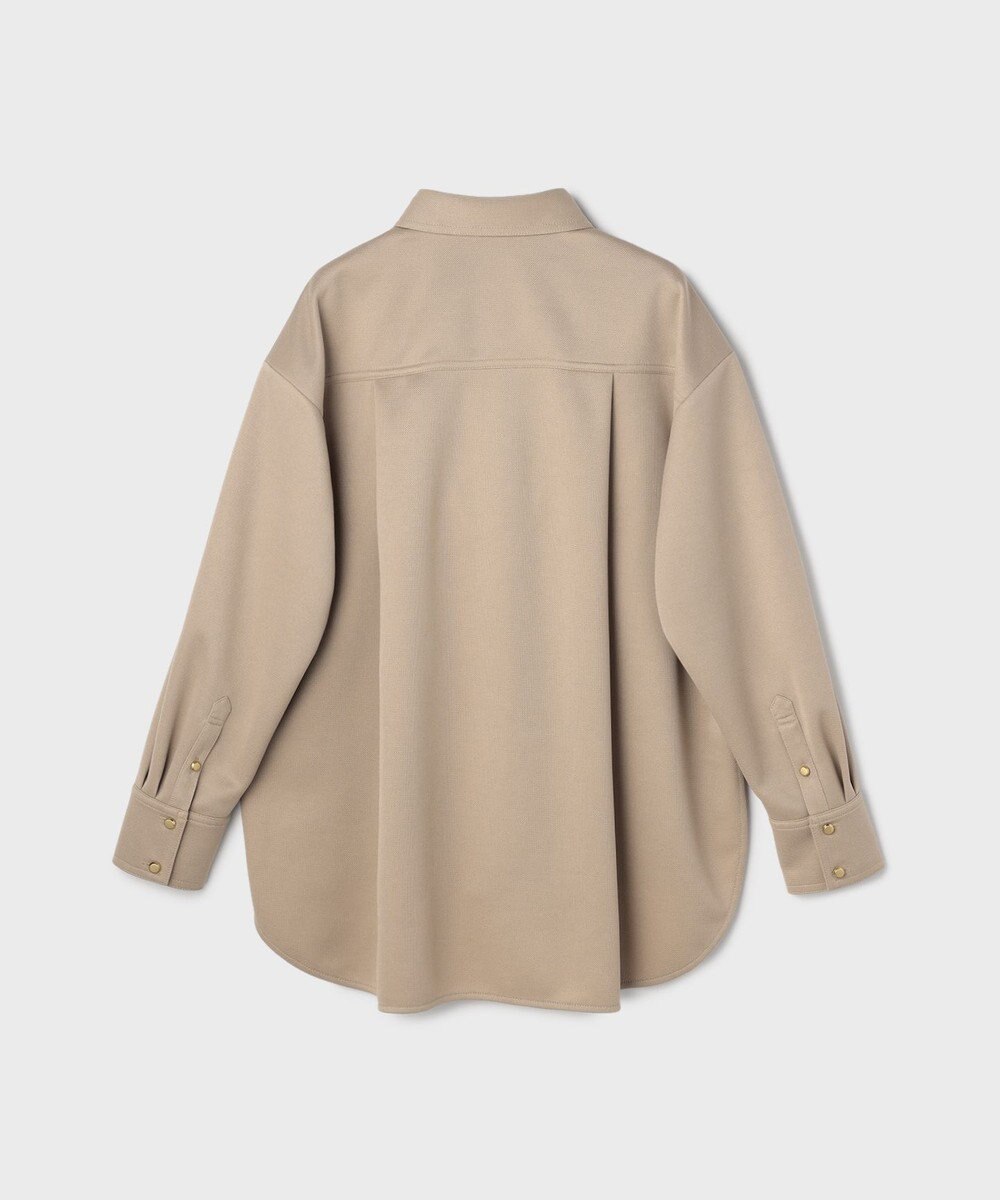 GRACE CONTINENTAL ジャージビッグシャツ 