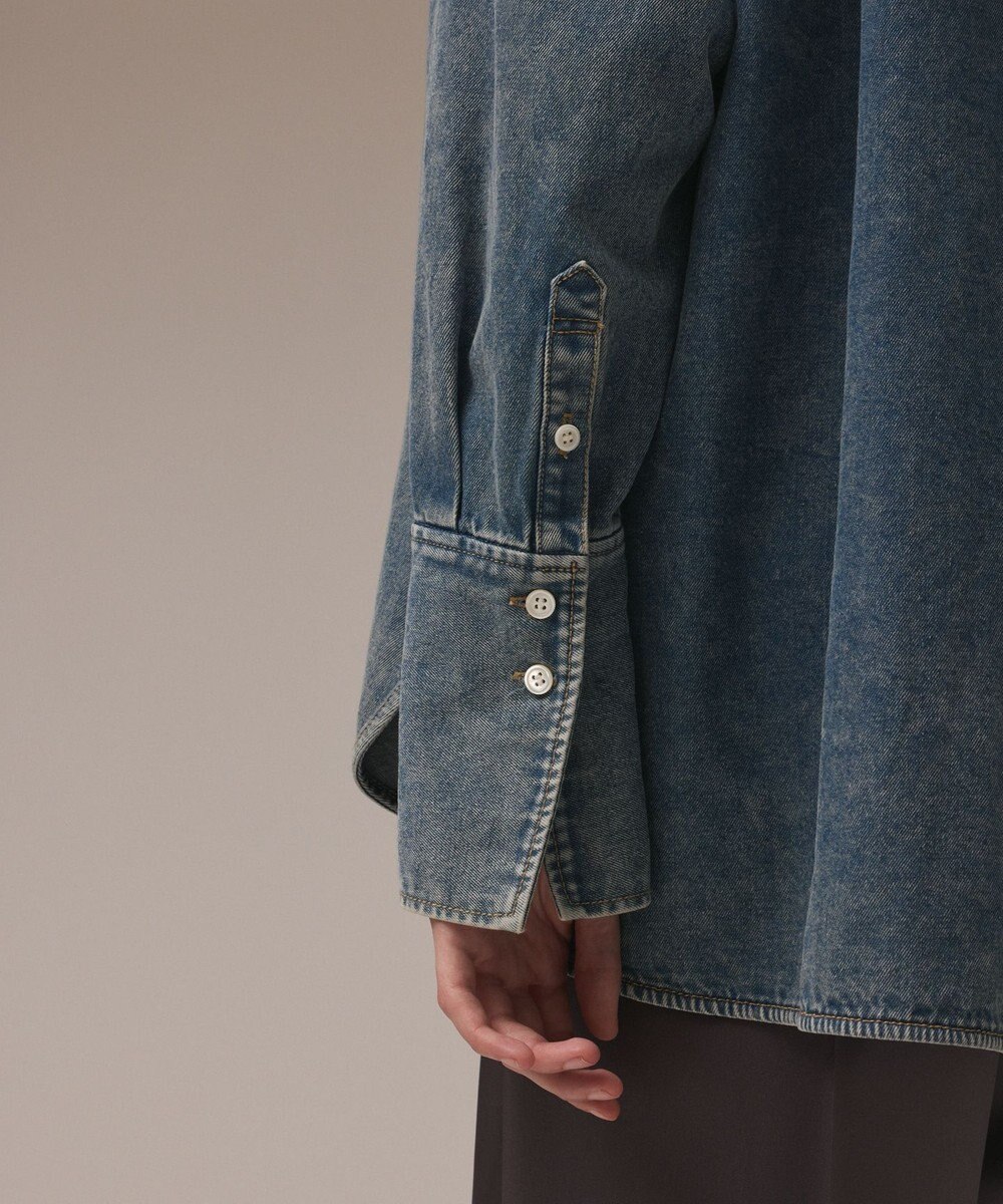 GRACE CONTINENTAL デニム2WAYシャツ 