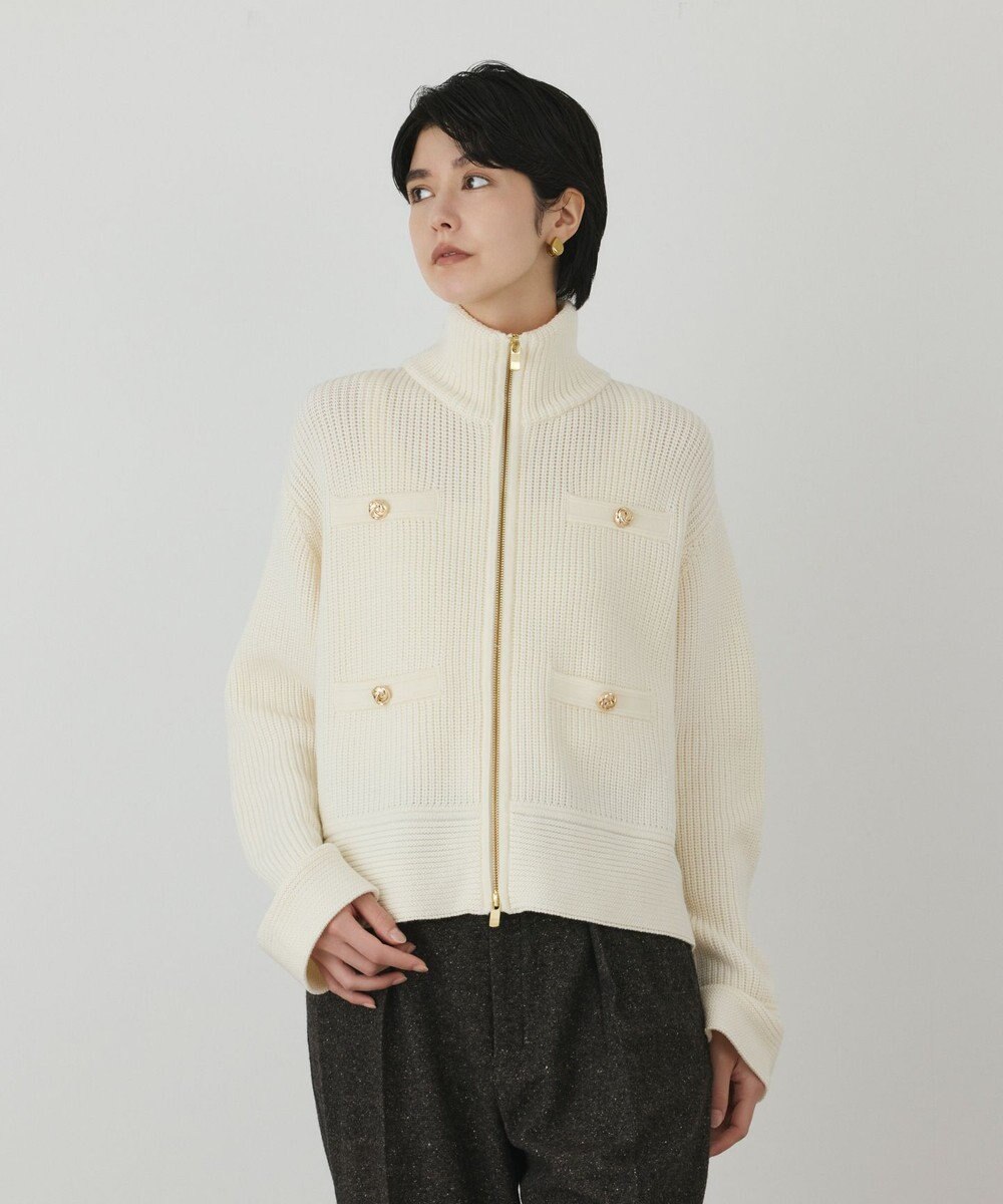 GRACE CONTINENTAL ドライバーズニットカーディガン 
