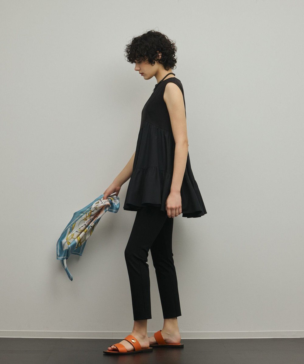 GRACE CONTINENTAL チェーンベルトシルクスカーフ 