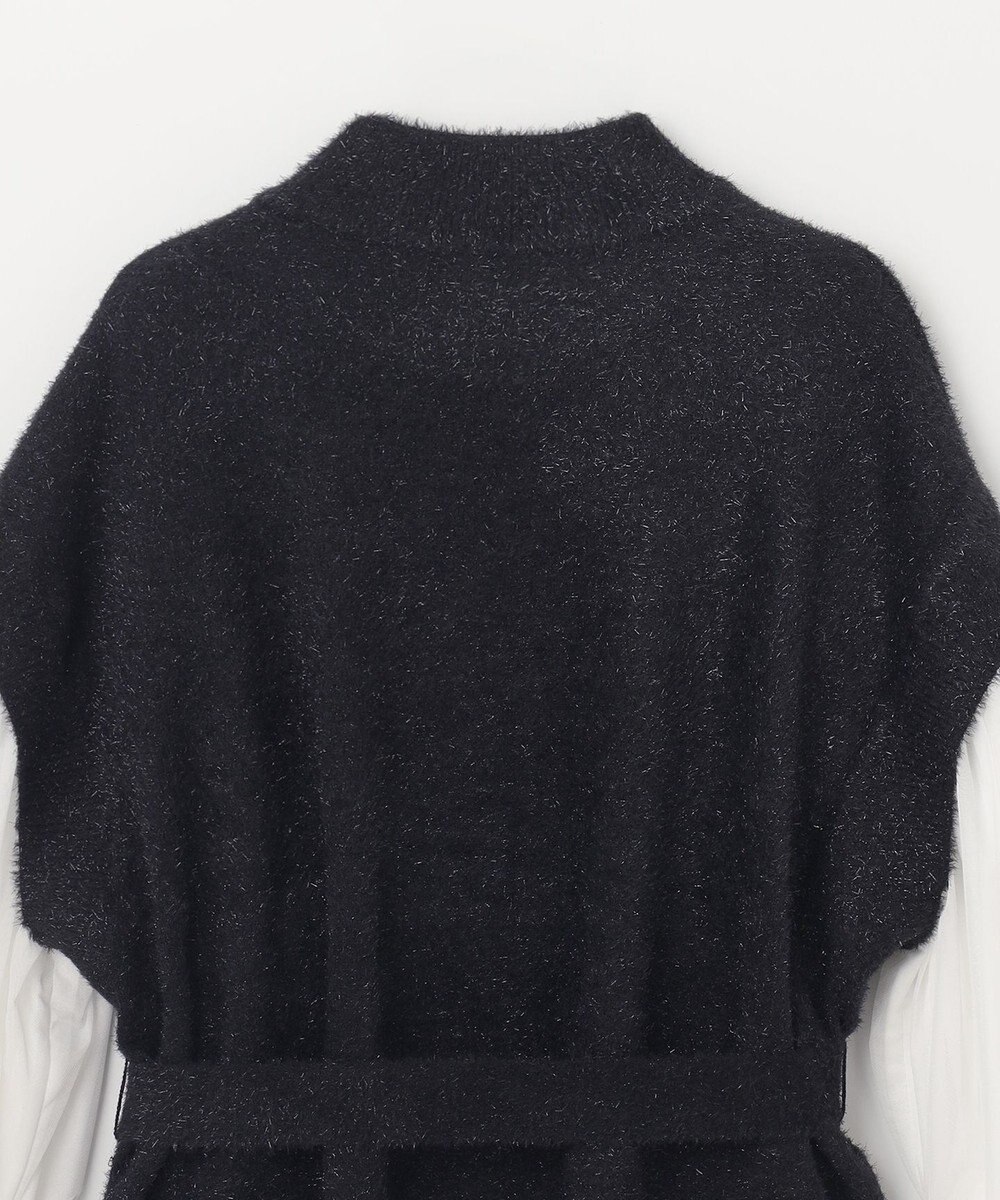 GRACE CONTINENTAL フェザーニットコンビトップ 