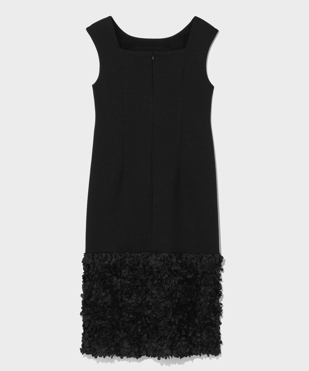 GRACE CONTINENTAL フラワーチュール切替ドレス 