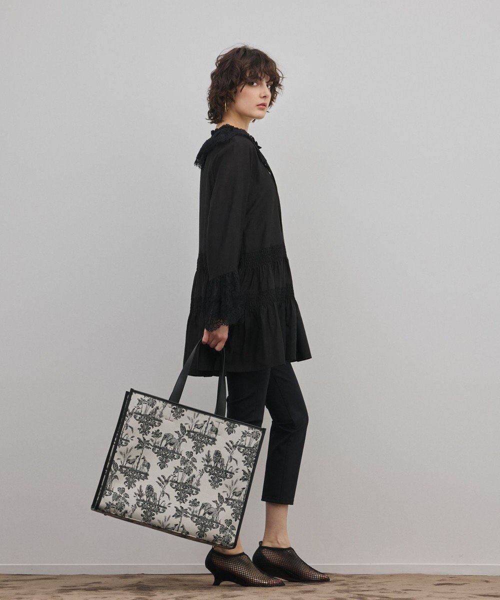 GRACE CONTINENTAL アニマルジャガードトートバッグ 