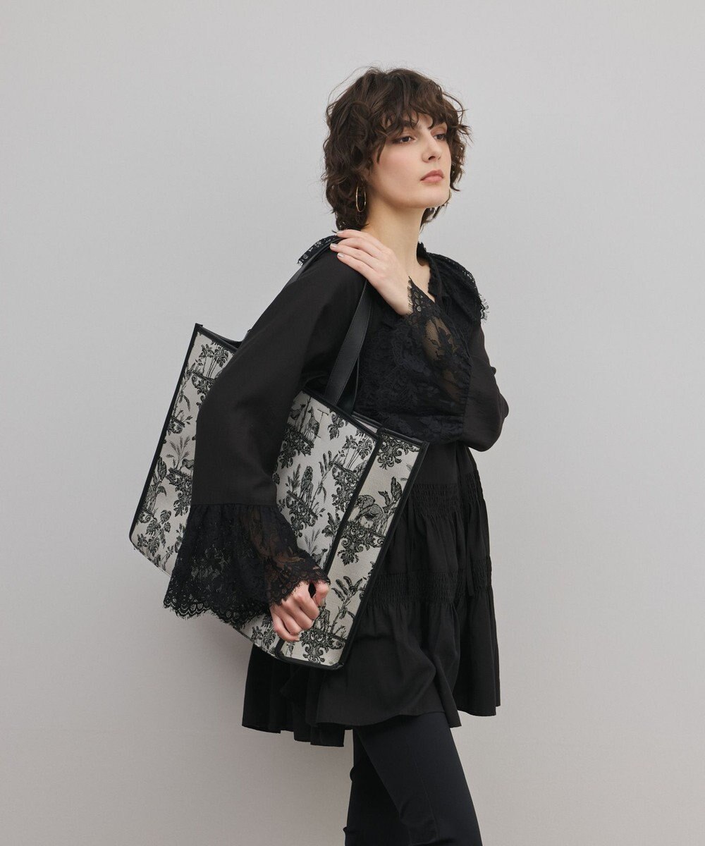 GRACE CONTINENTAL アニマルジャガードトートバッグ 