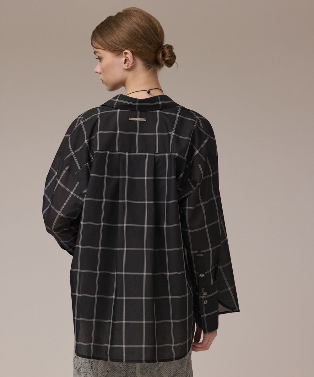 GRACE CONTINENTAL オーガン2WAYシャツ 