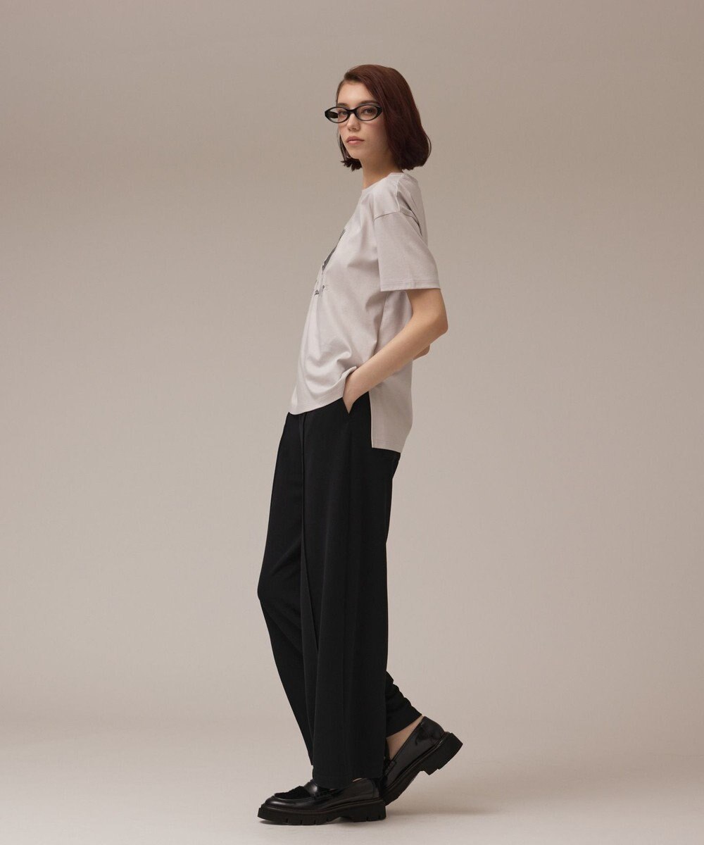 GRACE CONTINENTAL ワイドジャージパンツ 