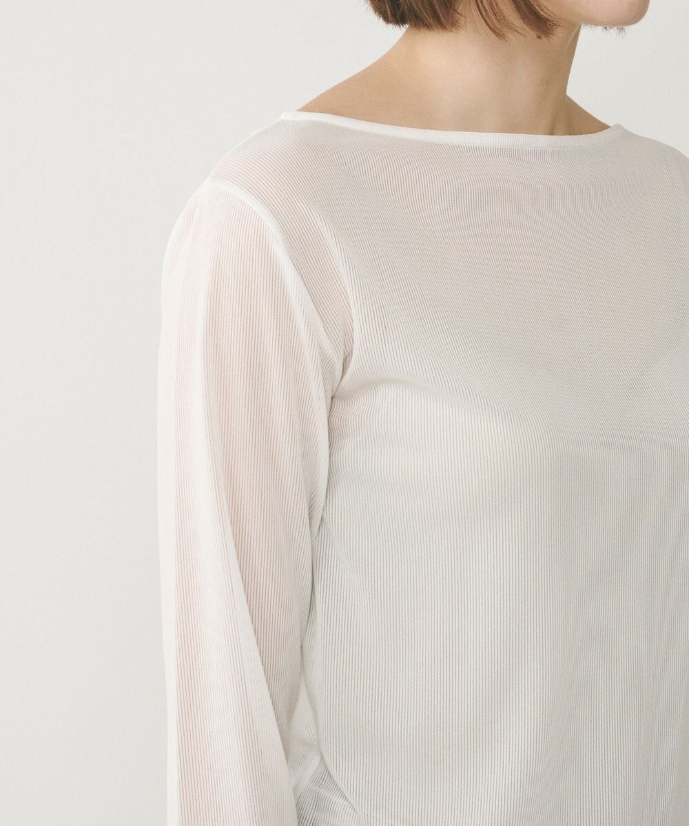 GRACE CONTINENTAL シアーアセテートカットトップ 