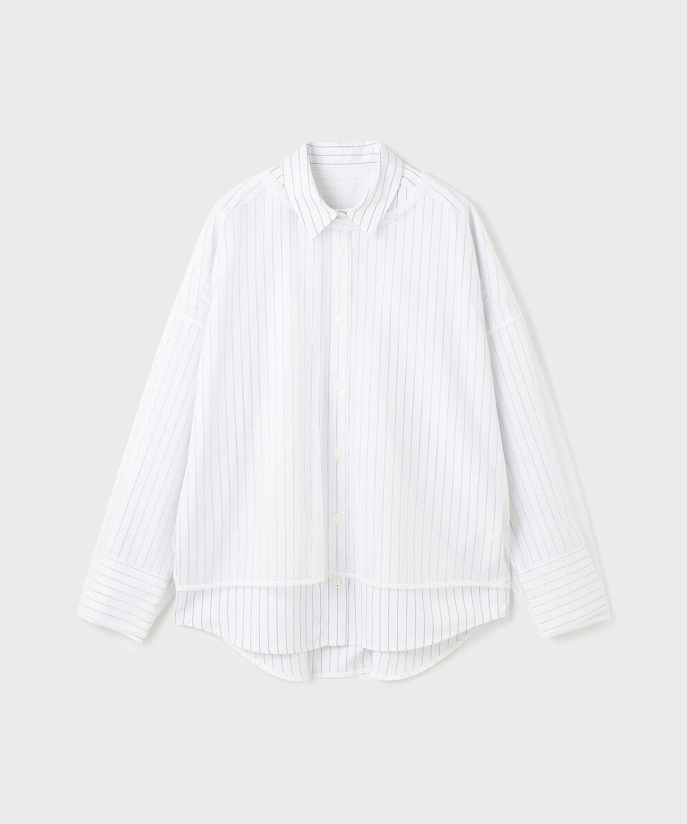 GRACE CONTINENTAL チュールレイヤードシャツ 