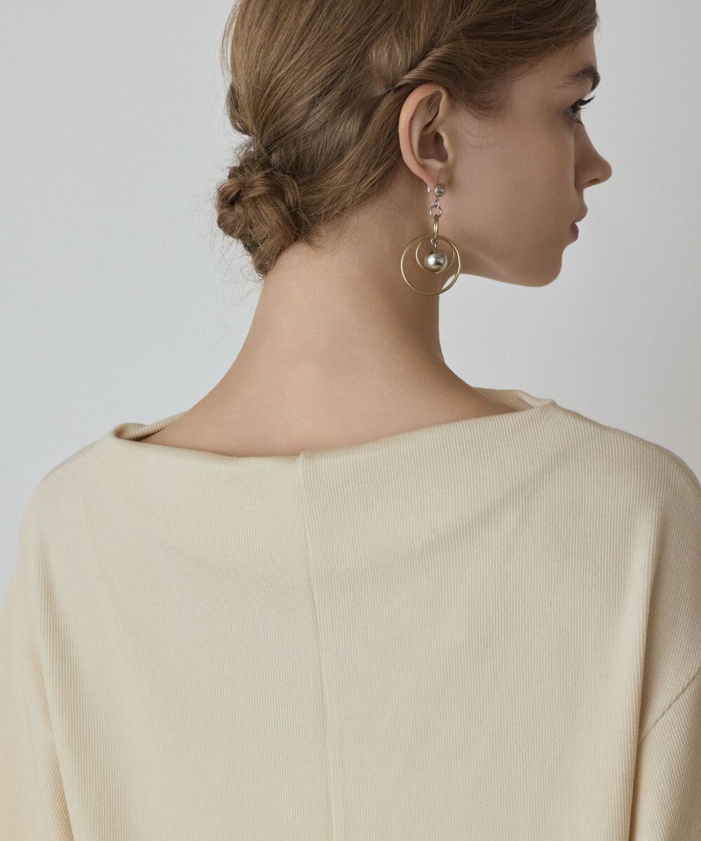 GRACE CONTINENTAL バイカラーカットワンピース 