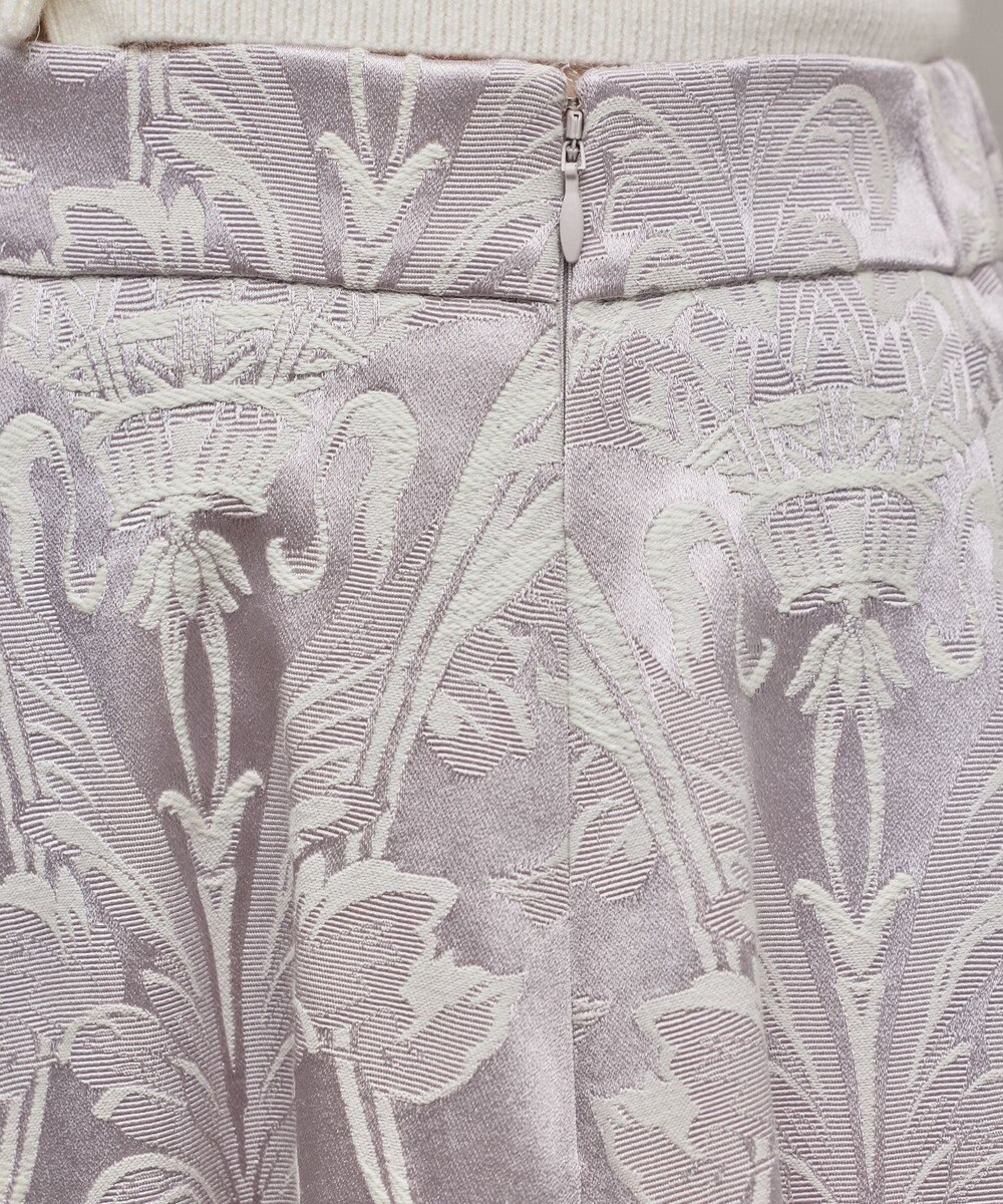 GRACE CONTINENTAL オーナメントジャガードハンカチヘムスカート 