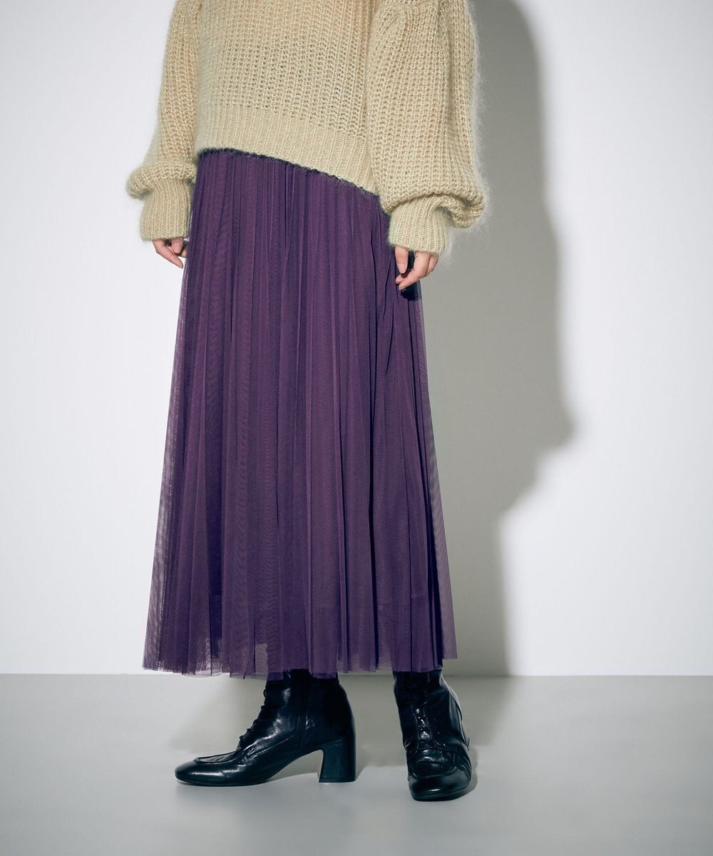 チュールプリーツスカート Grace Continental Grace Continental グレースコンチネンタル 通販