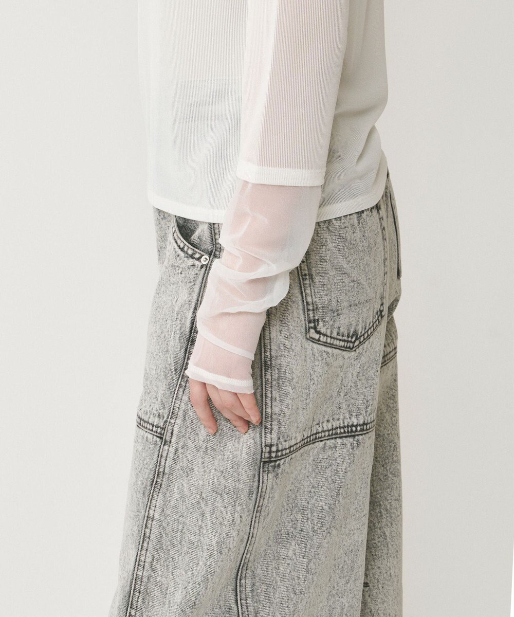 GRACE CONTINENTAL シアーアセテートカットトップ 