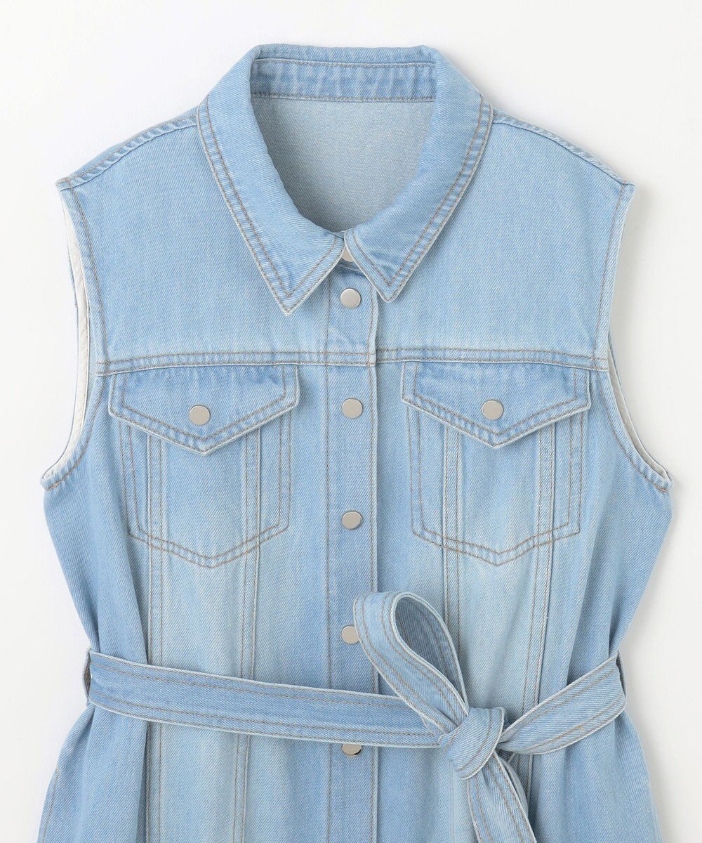 GRACE CONTINENTAL デニムストレートロングワンピース2 