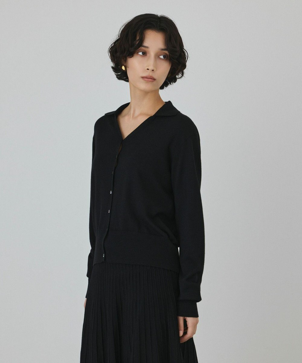 GRACE CONTINENTAL プリーツニットワンピース 