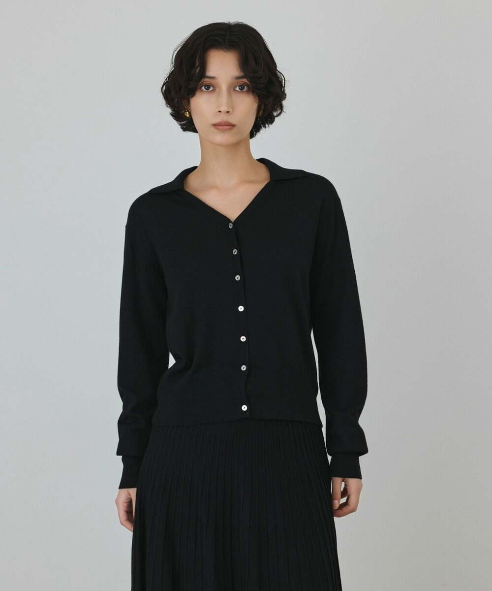GRACE CONTINENTAL プリーツニットワンピース 