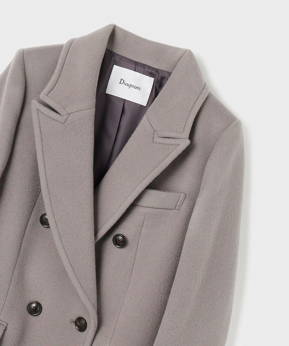 GRACE CONTINENTAL ウールチェスターコート 