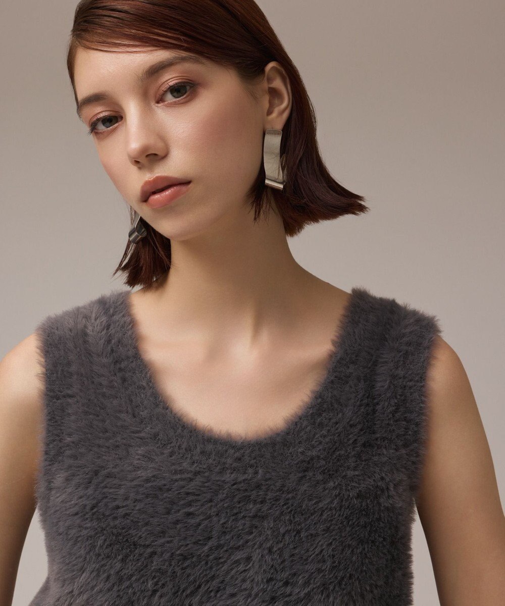 GRACE CONTINENTAL オフタートルニットトップ 