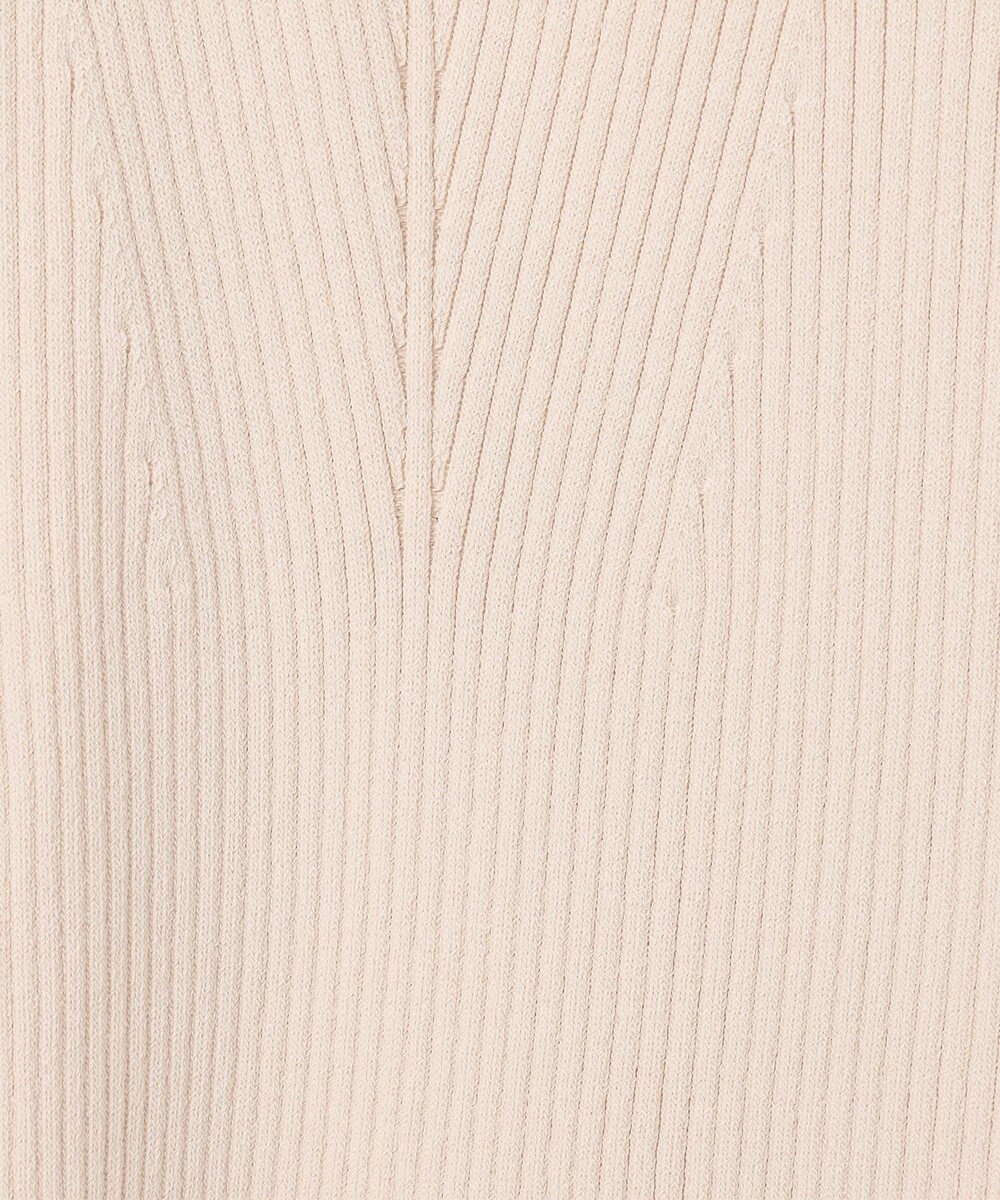 GRACE CONTINENTAL リブスクエアニットトップ