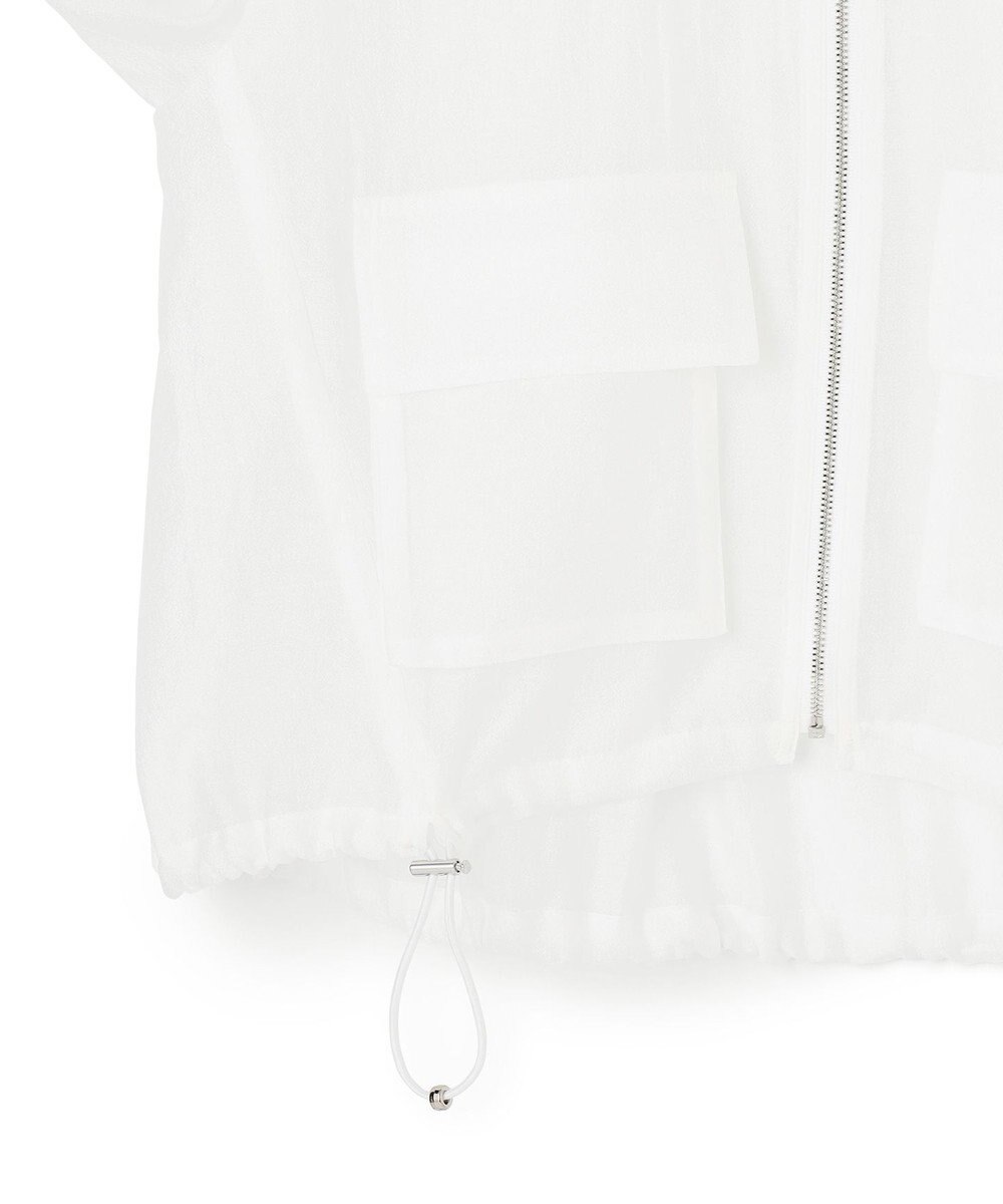 GRACE CONTINENTAL シアードレープブルゾン 