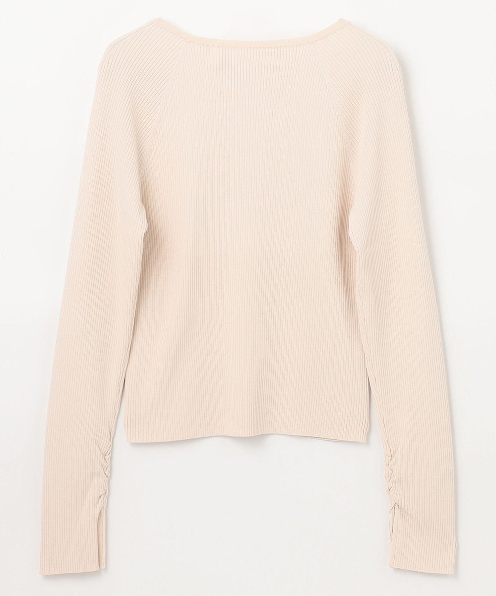 GRACE CONTINENTAL リブスクエアニットトップ 