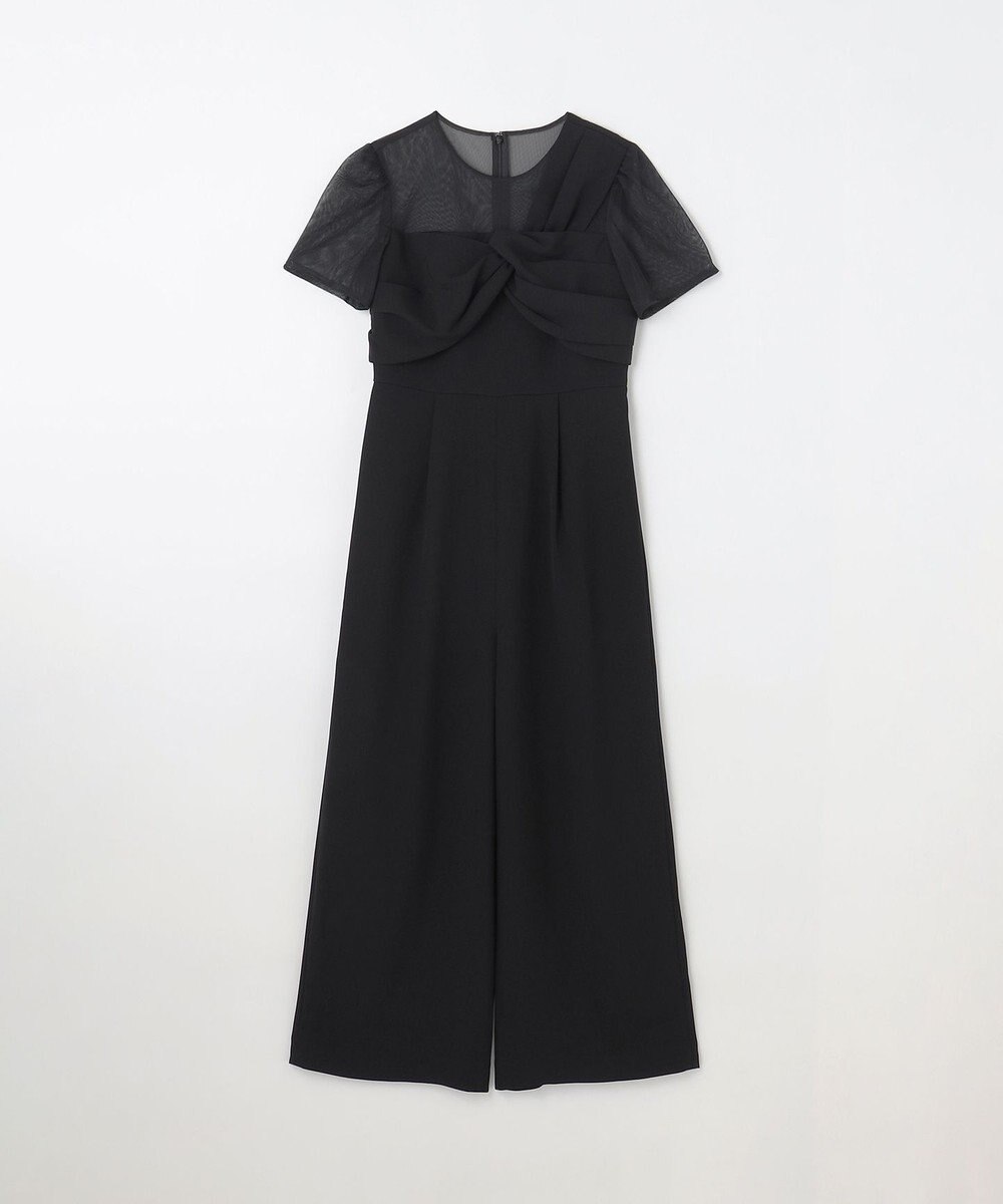 GRACE CONTINENTAL ドレープリボンサロペット 