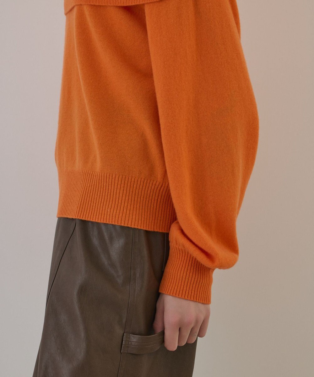 GRACE CONTINENTAL ウールオフショルニットトップ 