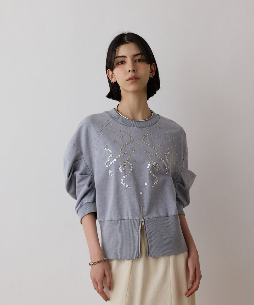 GRACE CONTINENTAL ピグメントショートトップ