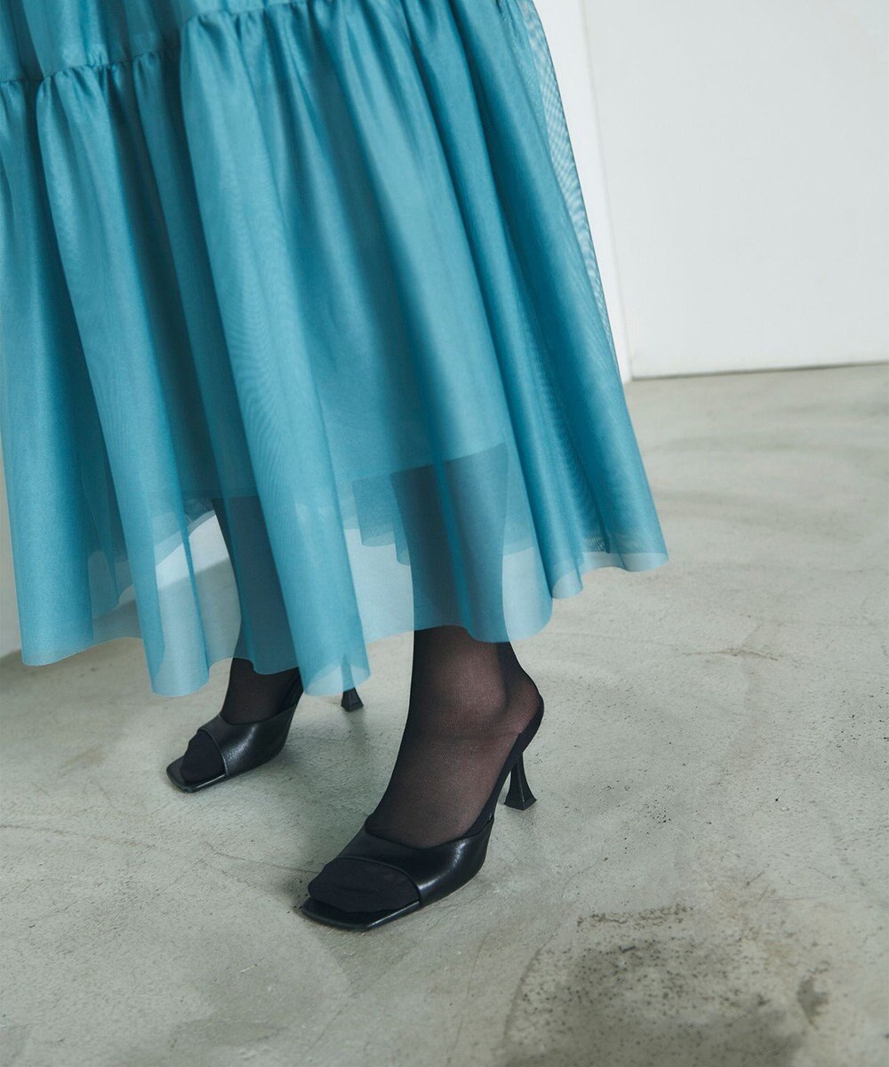 GRACE CONTINENTAL チュールティアードスカート