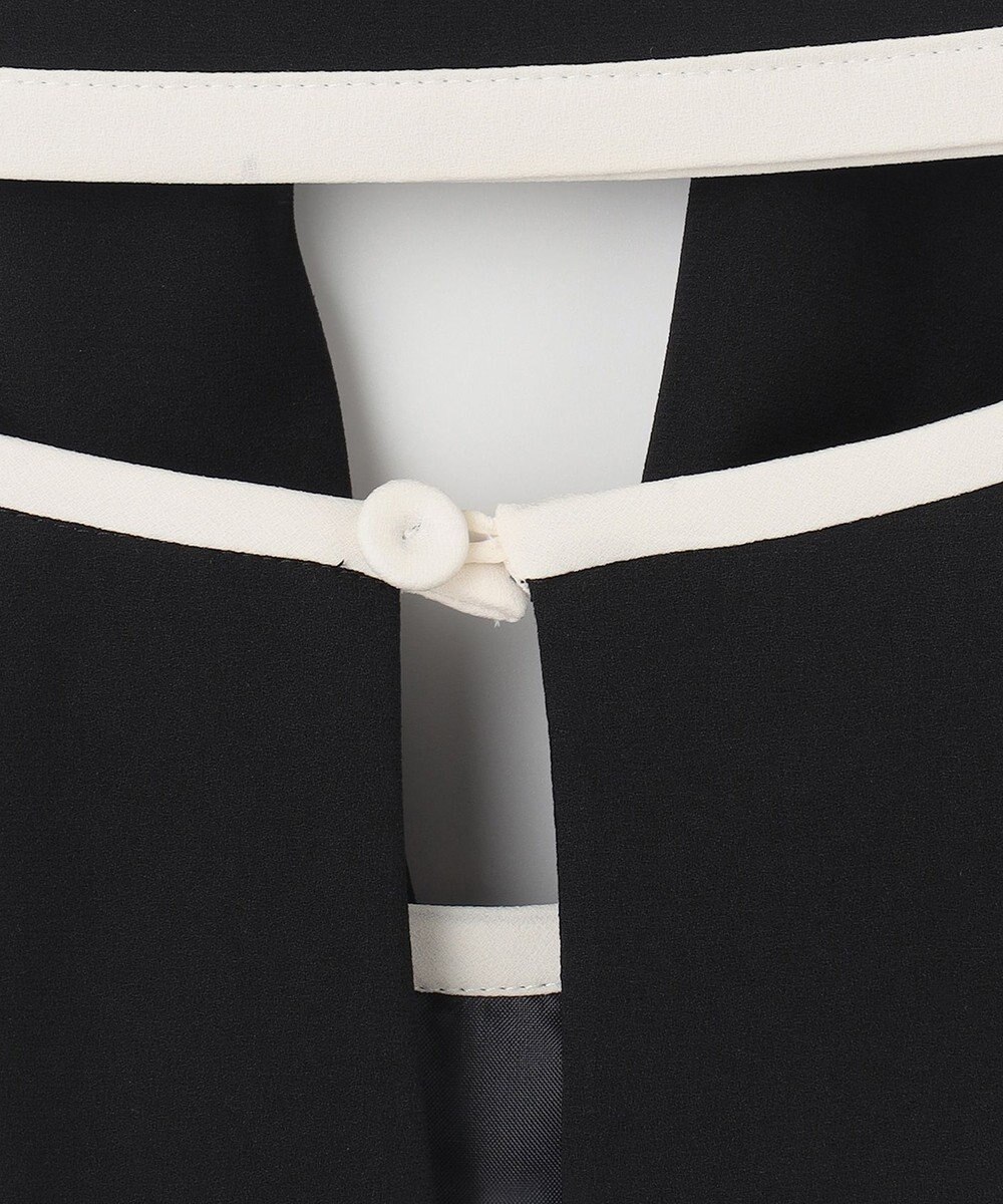 GRACE CONTINENTAL バイカラーフレームドレス 