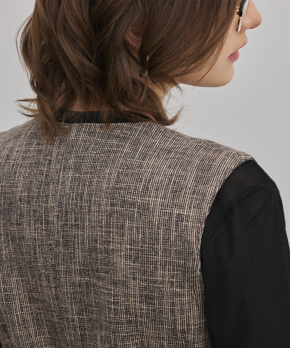 GRACE CONTINENTAL ツイーディジャンパースカート 