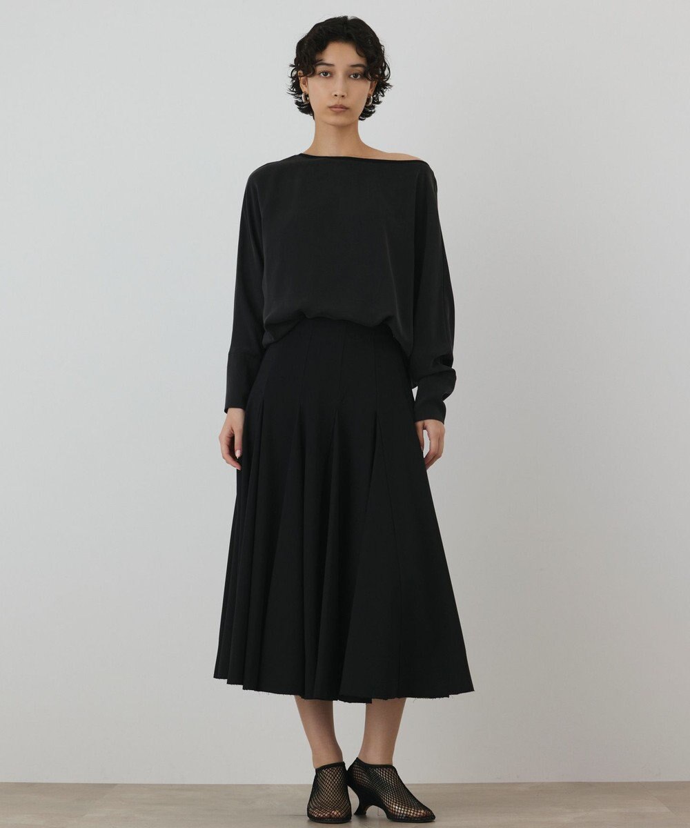 GRACE CONTINENTAL シルクドルマンスリーブトップ 