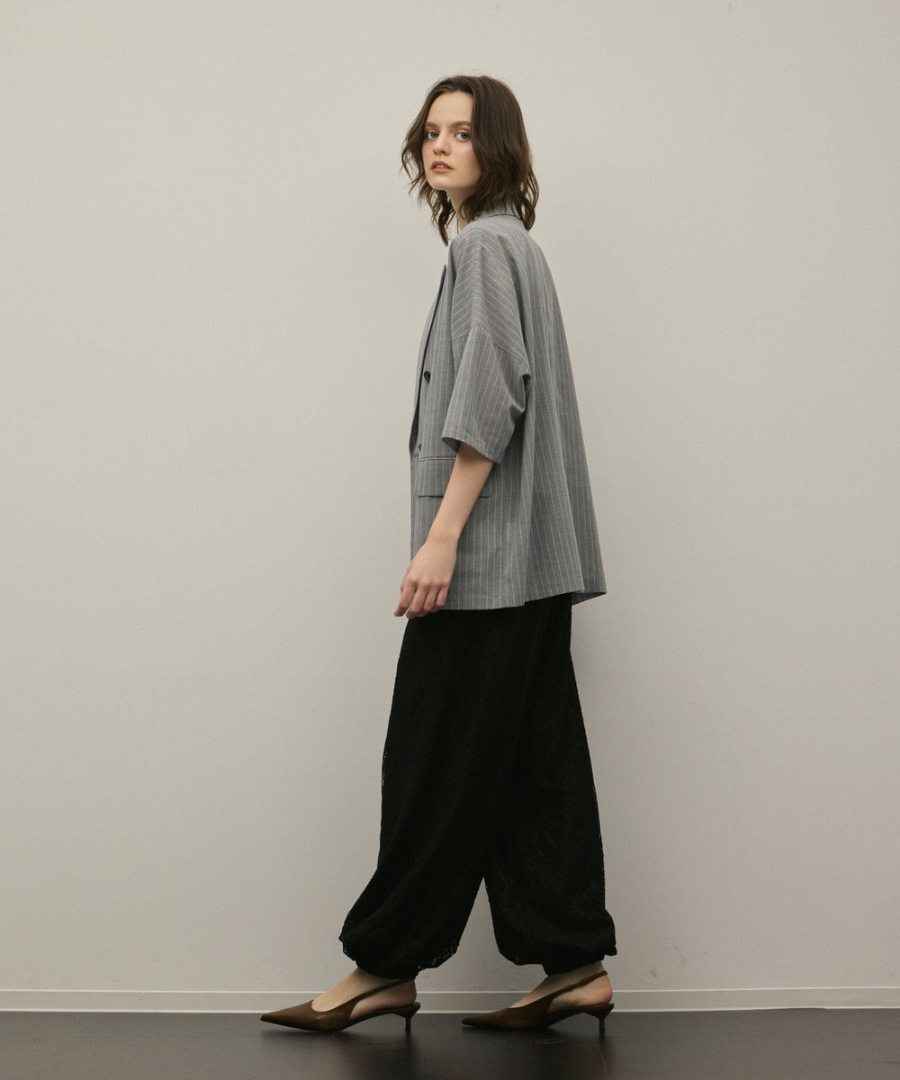 GRACE CONTINENTAL ドルマンテーラードジャケット 