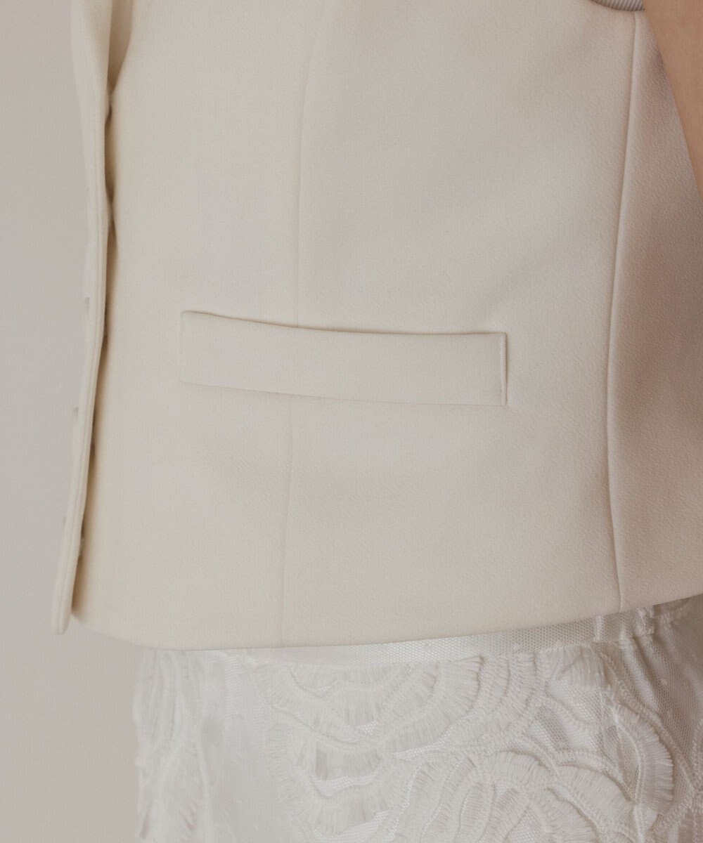 GRACE CONTINENTAL トリアセジャージジレ 