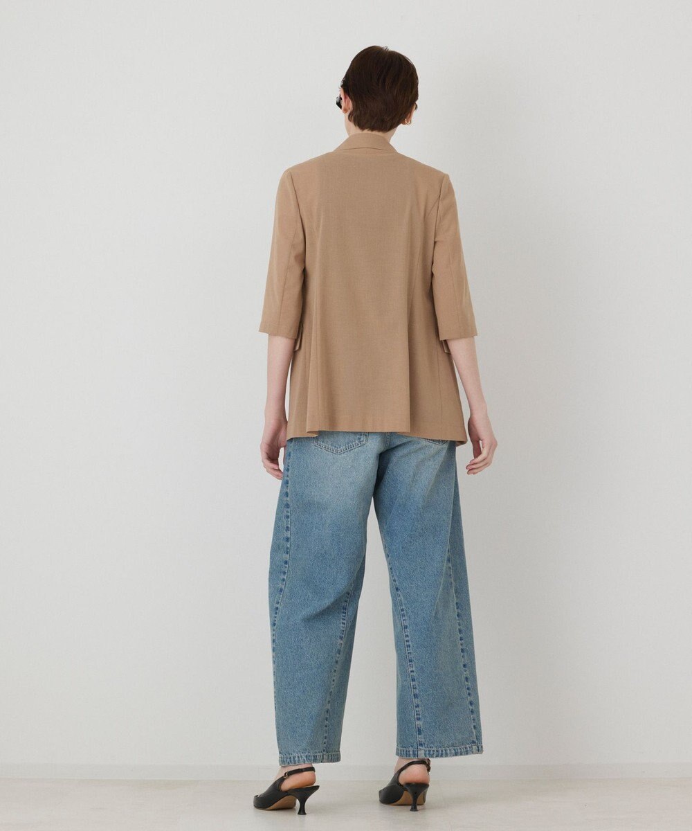 GRACE CONTINENTAL シアーハーフスリーブジャケット 