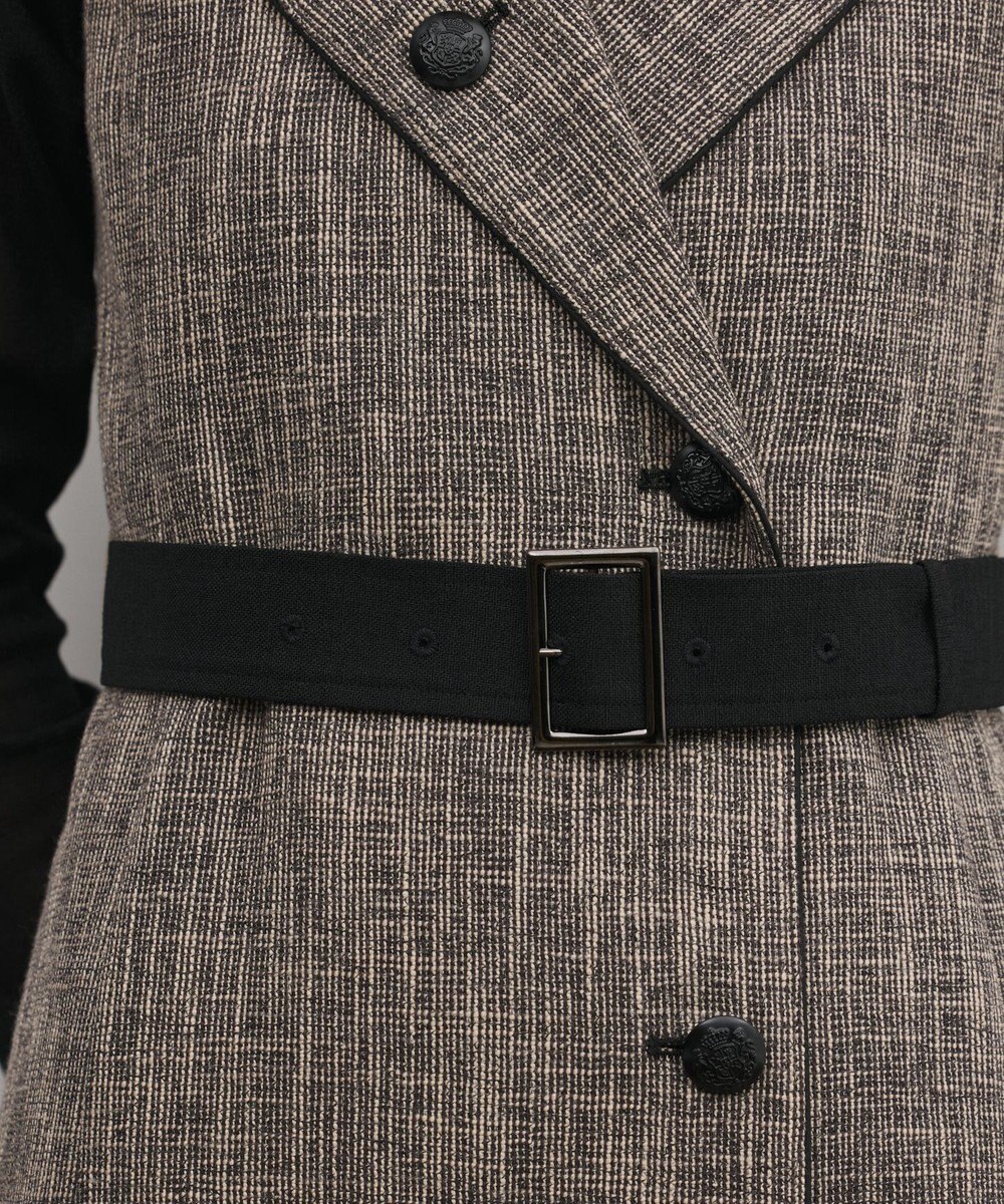 GRACE CONTINENTAL ツイーディジャンパースカート 