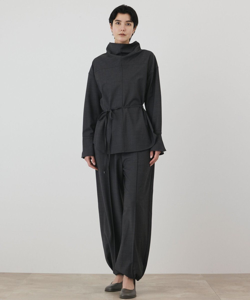 GRACE CONTINENTAL カウルネック2WAYシャツ 